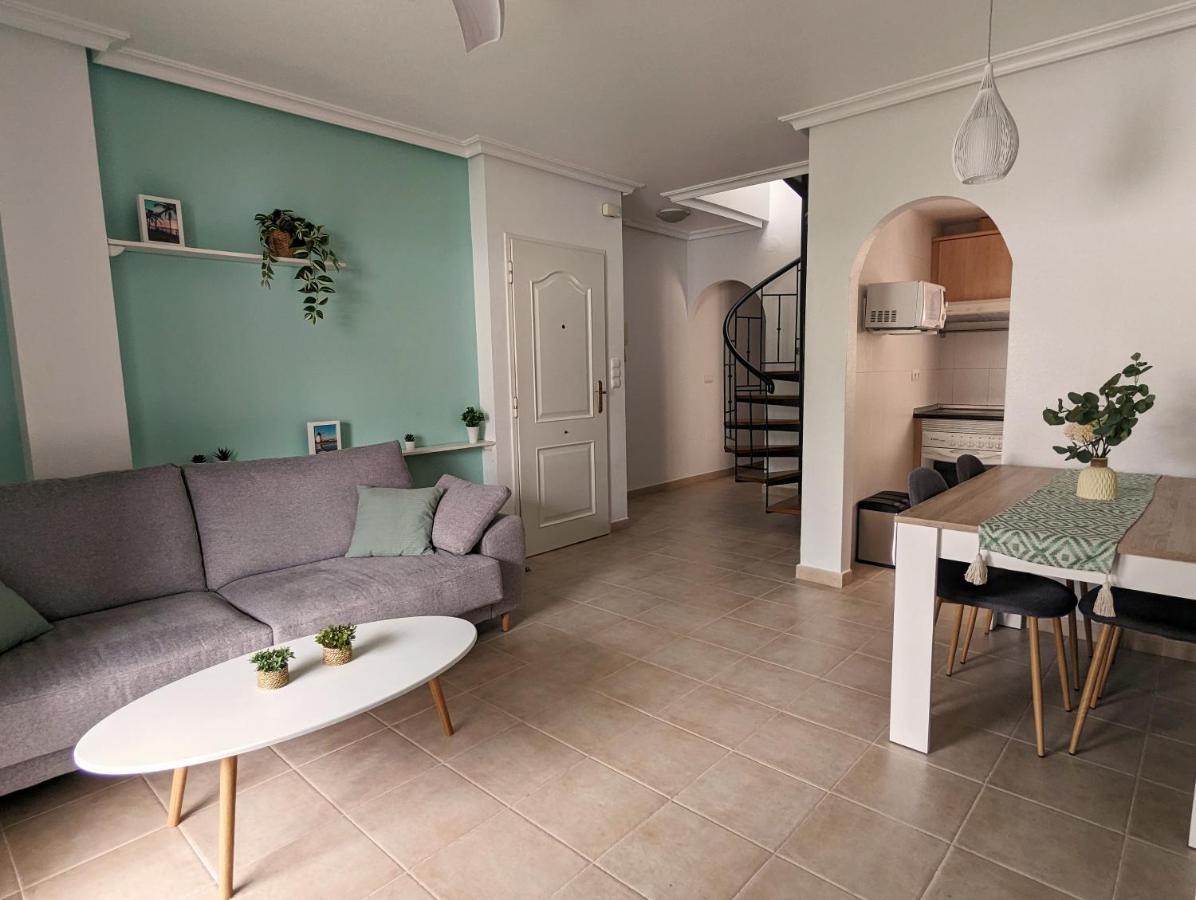 Apartamento Las Palmeras - Con Terraza, Barbacoa, Aire Acondicionado Y A 250M De La Playa! Los Alcázares Exterior foto
